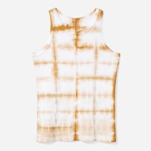 Everlane Cut Away Tie Dye Tank